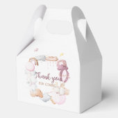 ONEderful 1st Birthday Party Boxes - Roze Bedankdoosjes (Achterkant)