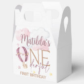 ONEderful 1st Birthday Party Boxes - Roze Bedankdoosjes (Open)