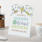 Onederful Adventure Welkom voetstuk Reclamebord Met Voetstuk (Insitu)