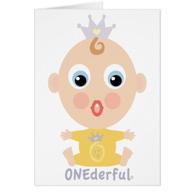 ONEderful BABY Face - geel (Voorkant)