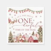 ONEderful Christmas Party Napkins Servet (Voorkant)