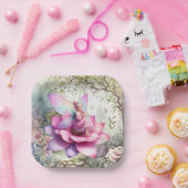 Onederful Fairy Enchanted Forest Verjaardag Sticke Papieren Bordje (Feest)