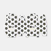 Onederful Floral 1e verjaardagsfeestje Bedankdoosjes (Uitgevouwen)