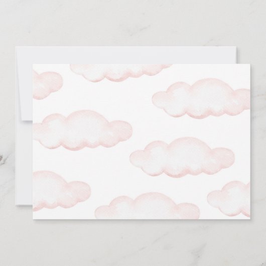 Onederful Hete Luchtballon 1e Verjaardag Foto Kaart (Achterkant)