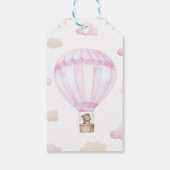 Onederful Hete Luchtballon Verjaardag Dank u Label Cadeaulabel (Achterkant)