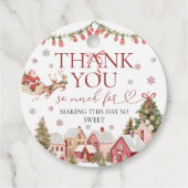 ONEderful Kerstcadeautag Bedankjes Labels (Voorkant)