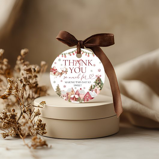 ONEderful Kerstcadeautag Bedankjes Labels