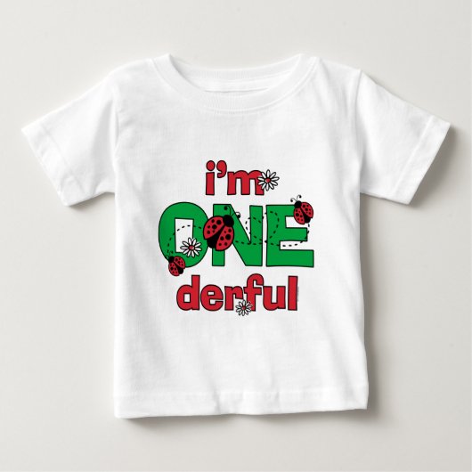 ONEderful Ladybug 1st Birthday (Voorkant)