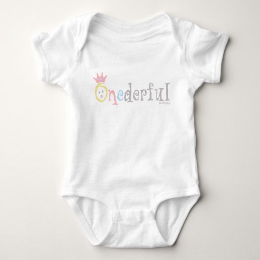 ONEderful (pastel 2) Romper (Voorkant)