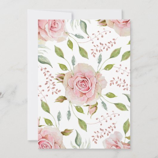 Onederful Pink Ballon First Birthday Uitnodiging (Achterkant)