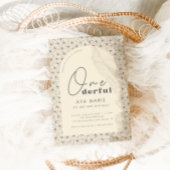 Onederful Retro Daisy Meisjes 1e Verjaardagsfeest Kaart