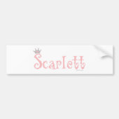ONEderful Scarlett Bumpersticker (Voorkant)
