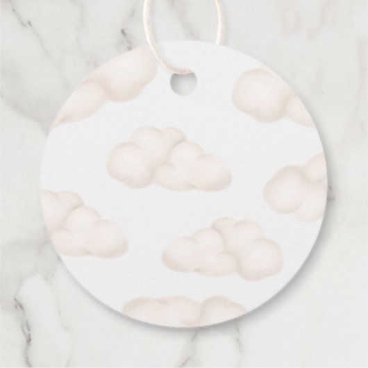 ONEderful Wereld 1e Verjaardagsfeestje Favor Label (Achterkant)