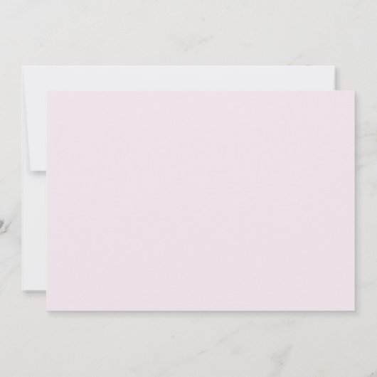 ONEderful wereld roze reizen 1e verjaardag foto Kaart (Achterkant)