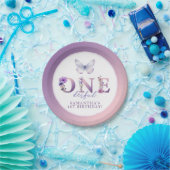 Onederful Wildflower 1e Verjaardag Papier Bord (Feest)