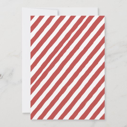 ONEderful Winter Birthday Invitation Kaart (Achterkant)