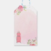 ONEderful World Girls 1ste eerste verjaardag Cadeaulabel (Achterkant)