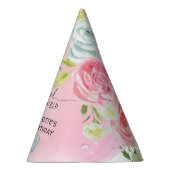 Onederful World Girls First Birthday Feesthoedjes (Rechts)