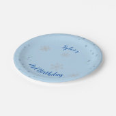 Onederland Boy Party gepersonaliseerde Borden Papieren Bordje (Gekanteld)