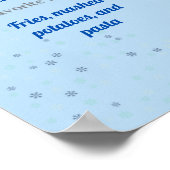 Onederland Boys 1st Birthday Milestone Poster (Hoek)