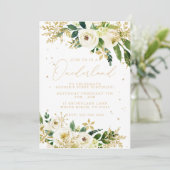 Onederland één eerste verjaardag kaart (Staand voorkant)