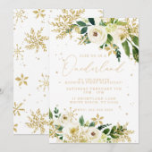 Onederland één eerste verjaardag kaart (Voorkant / Achterkant)