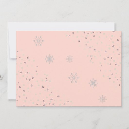 Onederland Meisjes 1e Verjaardag Dank je Kaart (Achterkant)