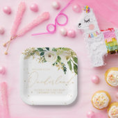 Onederland One First Birthday Papieren Bordje (Feest)