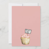 Onederland thee eerste verjaardag thee party uitno kaart (Achterkant)