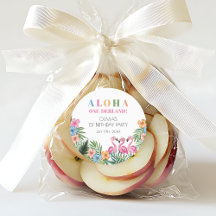 Onederland Zomer Tropische Flamingo 1e verjaardag