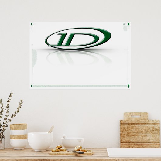 ONEdesign_ReflectionLogo Poster (Keuken)