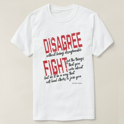 ONEENS ZONDER ONAANGENAAM TE ZIJN VECHT ZORG T-SHIRT (Design voorkant)