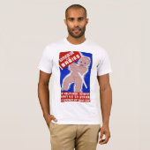 Oneerlijk tegenover baby's t-shirt (Voorkant volledig)