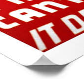 Oneerlijk voor baby's WPA 1938 Poster (Hoek)