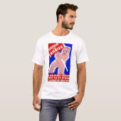 Oneerlijk voor baby's WPA 1938 T-shirt (Voorkant volledig)