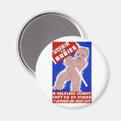 Oneerlijke behandeling van baby's magneet (Voorkant / Achterkant)