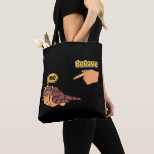 Oneerlijke Kikker Grappige Kikker Meme Gedraag je Tote Bag
