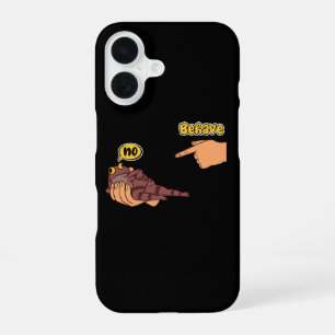 Oneerlijke Kikker Grappige Kikker Meme Gedraag Nee iPhone 16 Hoesje