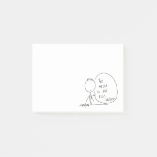 Oneerlijke notebooks post-it® notes