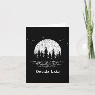 Oneida meer outdoor avontuur familie vakantie kaart