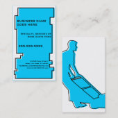 oneigenlijke grasdiensten visitekaartje (Voorkant / Achterkant)