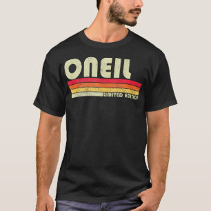 ONEIL Achternaam Funny Retro 80s 90s Gifts Me T-shirt