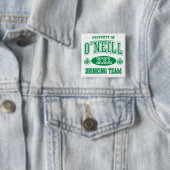 O'Neil Irish Drink Team Vierkante Button 5,1 Cm (In situ)