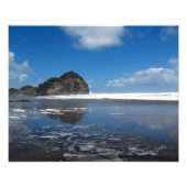 O'Neill Bay, foto van het strand Afdruk (Voorkant)