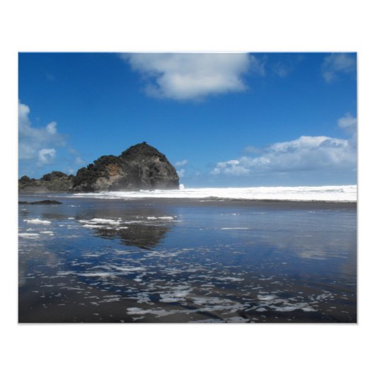 O'Neill Bay, foto van het strand Afdruk (Voorkant)