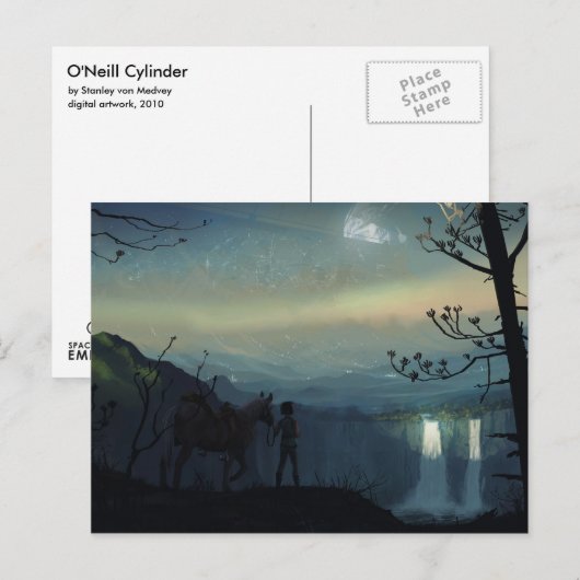 O'Neill Cylinder Briefkaart (Voorkant / Achterkant)