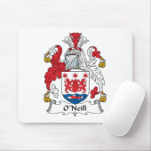 O'Neill Family Crest Muismat (Met muis)