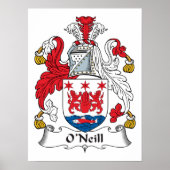 O'Neill Family Crest Poster (Voorkant)