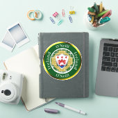 O'Neill Ierse Schild/Celtisch Kruis Persoonlijk Sticker (iPad Cover)
