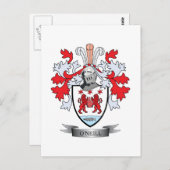 O'Neill-jasje over wapens Briefkaart (Voorkant / Achterkant)